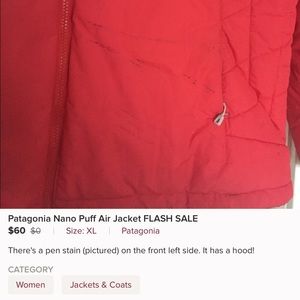 Red Patagonia Jacket